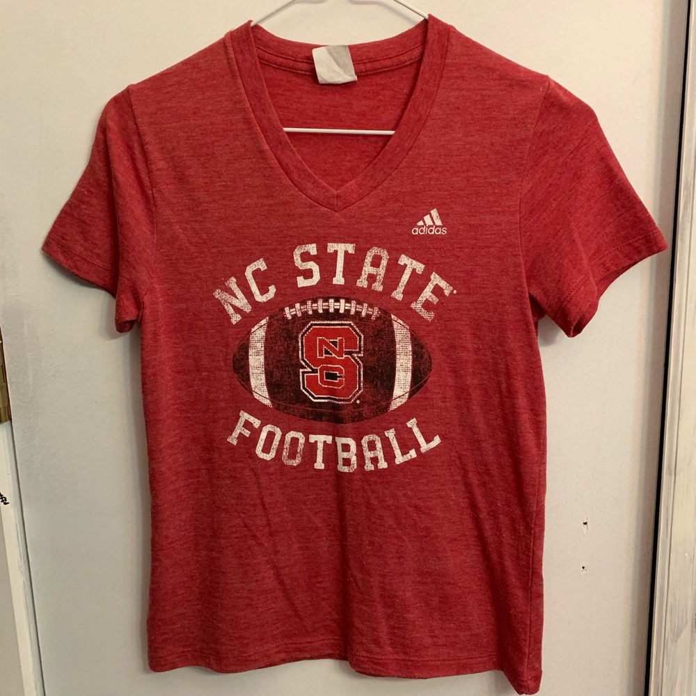 girls NC State adidas tee